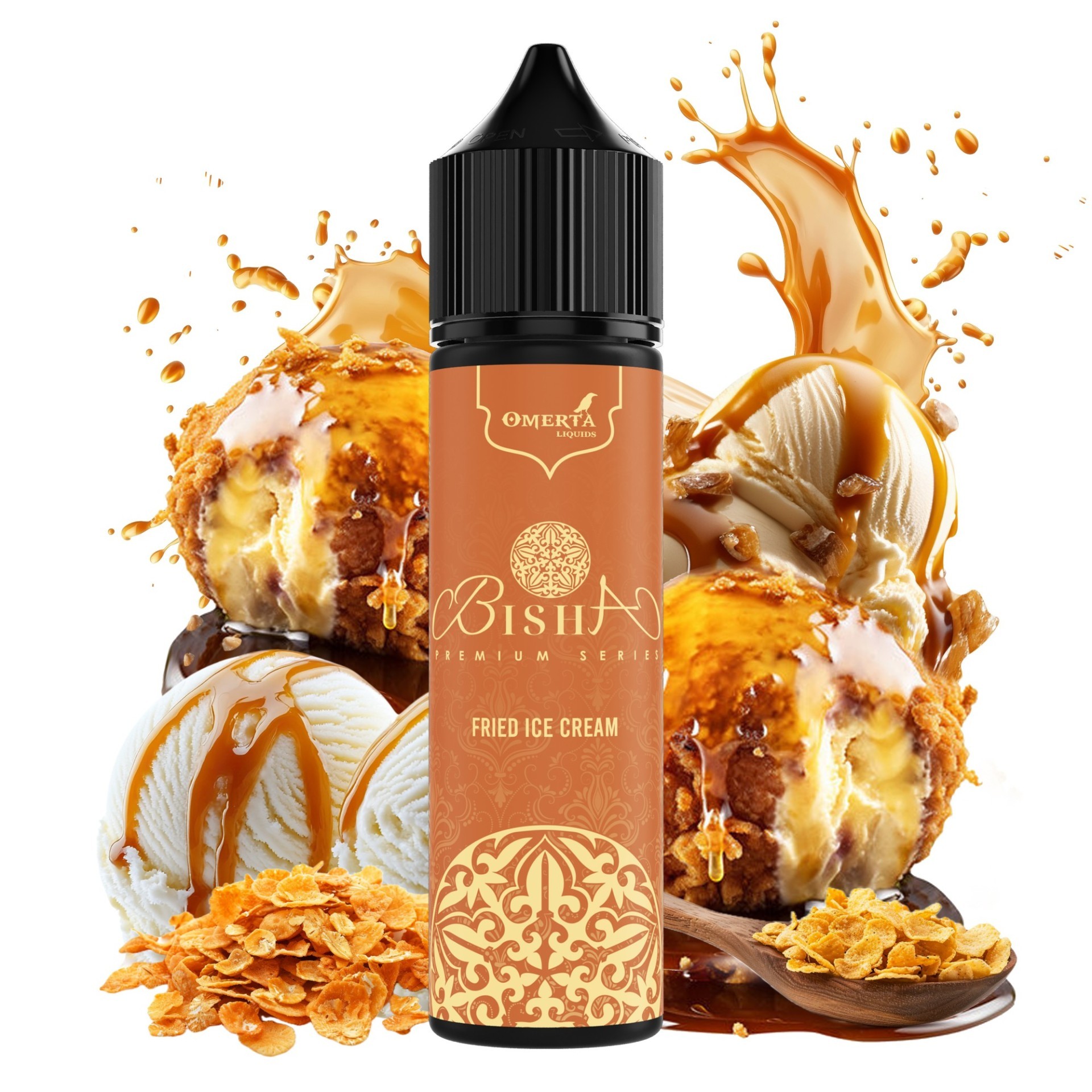 Bisha Fried Ice Cream 60ml-f39b2a