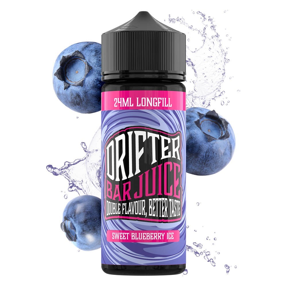 Drifter Bar Juice Sweet Blueberry Ice 24ml/120ml-916a01