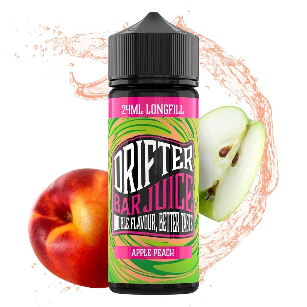 Drifter Bar Juice Apple Peach 24ml/120ml-80ac3b