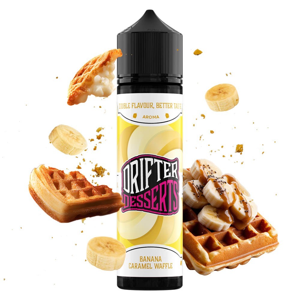 Drifter Desserts Banana Caramel Waffle 12ml/60ml-9a480f