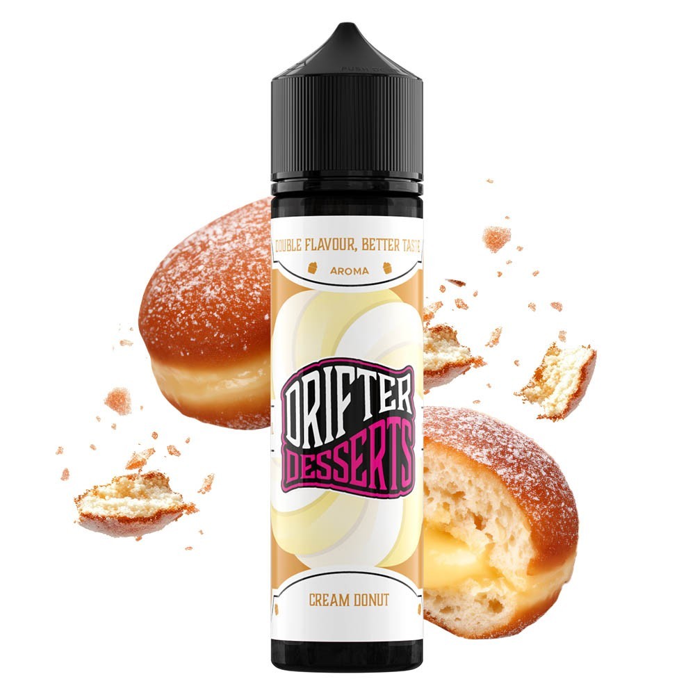 Drifter Desserts Cream Donut 12ml/60ml-e46c3b