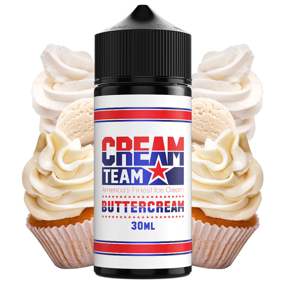 Kings Crest Cream Team Buttercream 30ml/120ml Flavorshot-3a5e1f