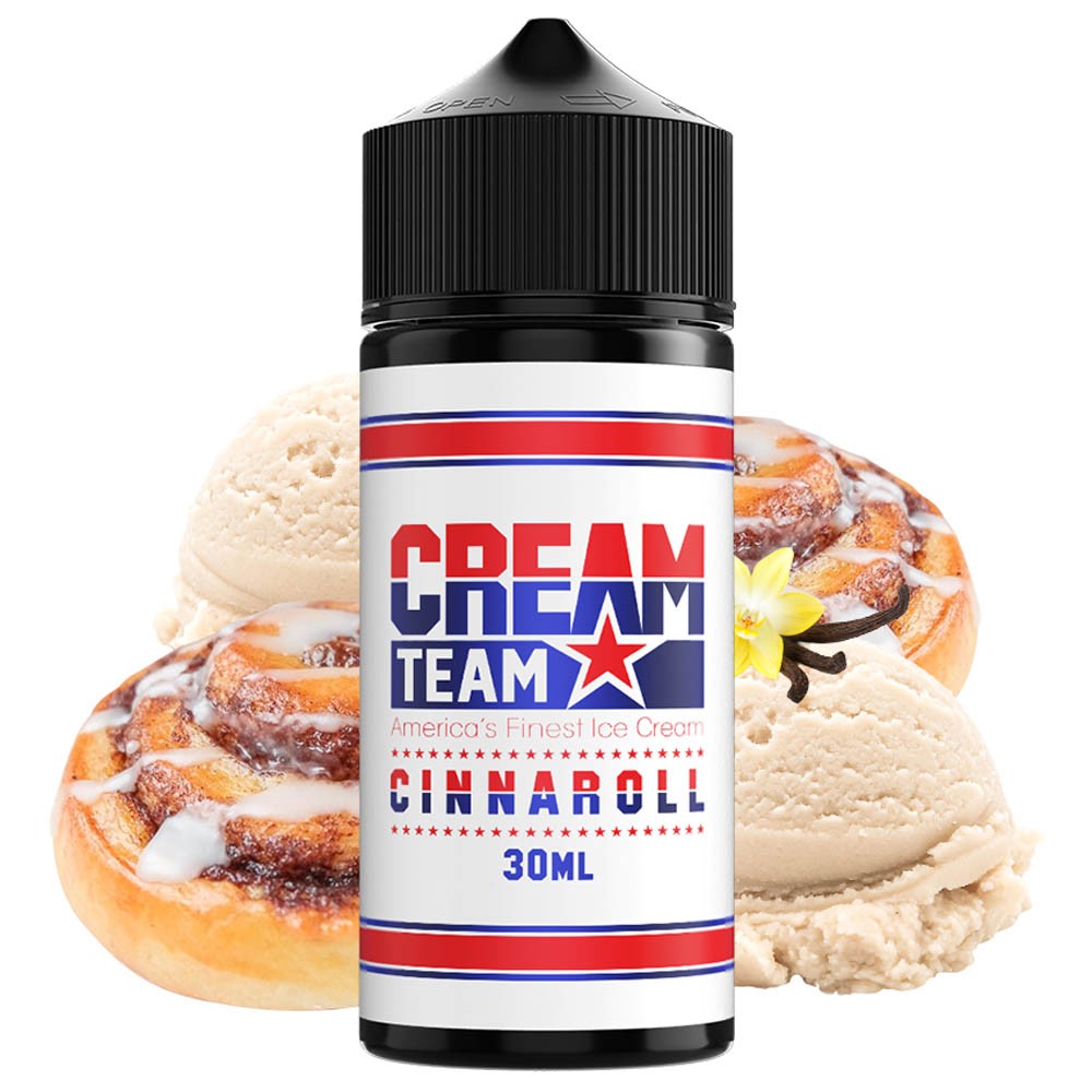 Kings Crest Cream Team Cinnaroll 30ml/120ml Flavorshot-2f26f3