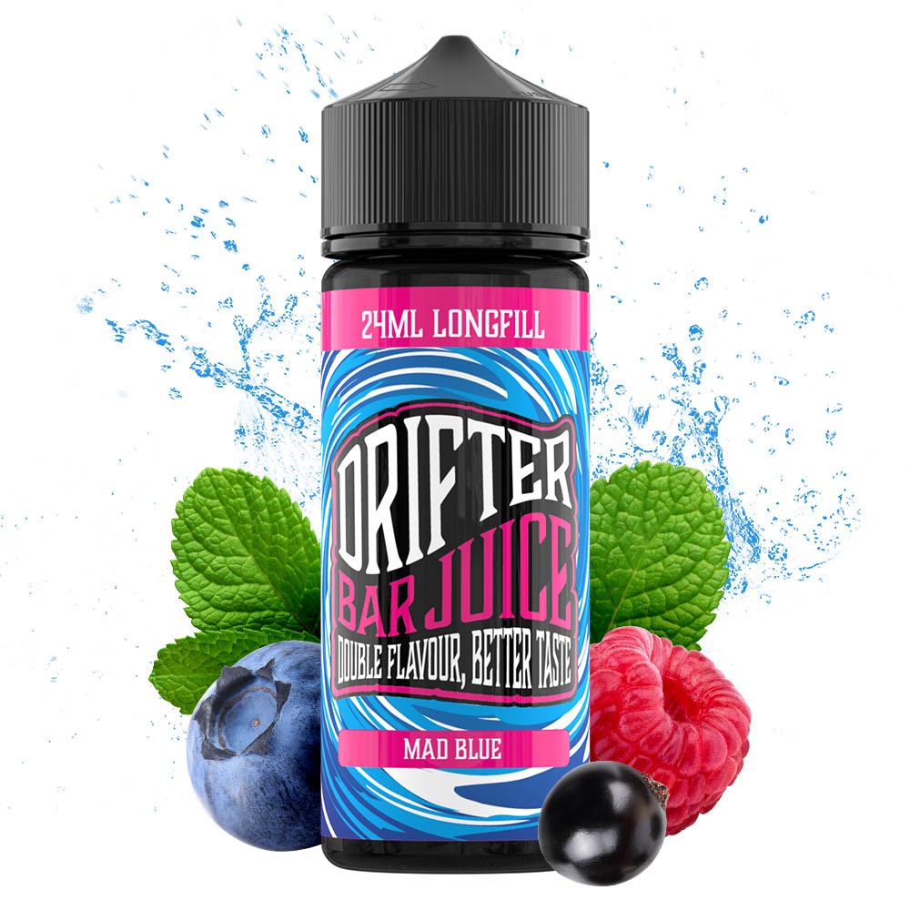 Drifter Bar Juice Mad Blue 24ml/120ml-f23595