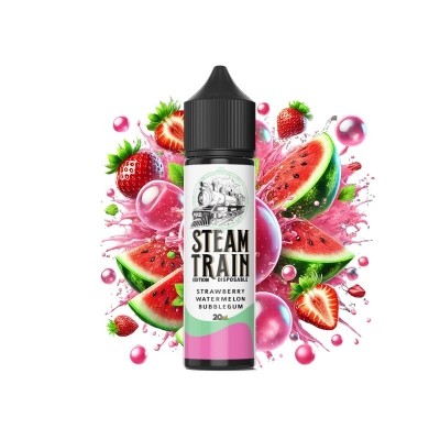 Steam Train Disposable Edition Strawberry Watermelon Bubblegum 20ml/60ml-2a3fa8