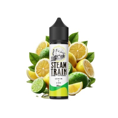 Steam Train Disposable Edition Lemon and Lime 20ml/60ml-e4fd50