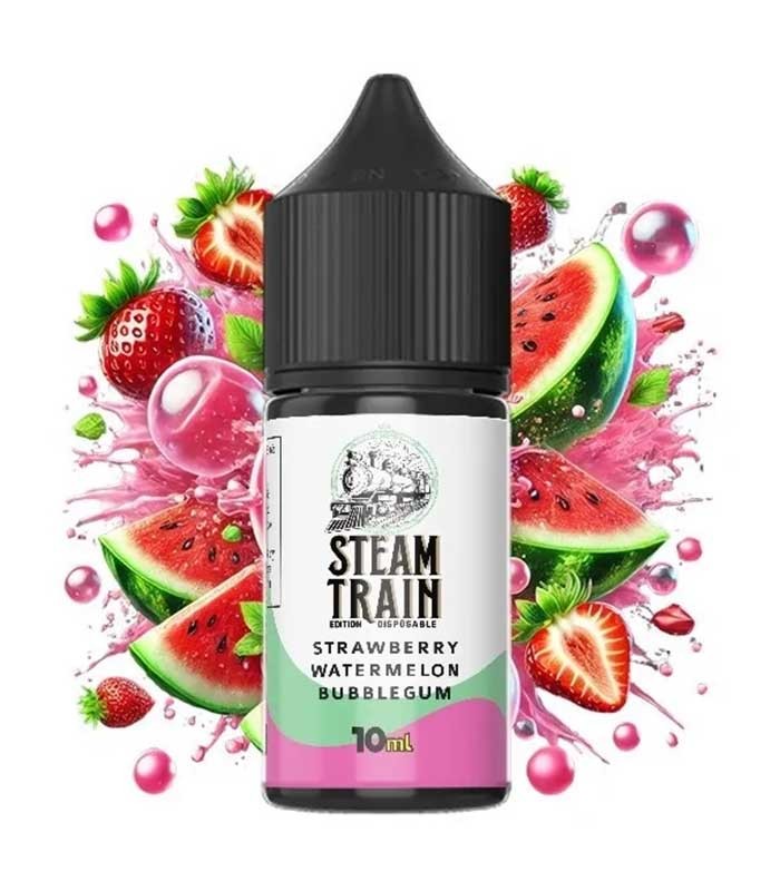 Steam Train Disposable Edition Strawberry Watermelon Bubblegum 10/30ml-5186c2