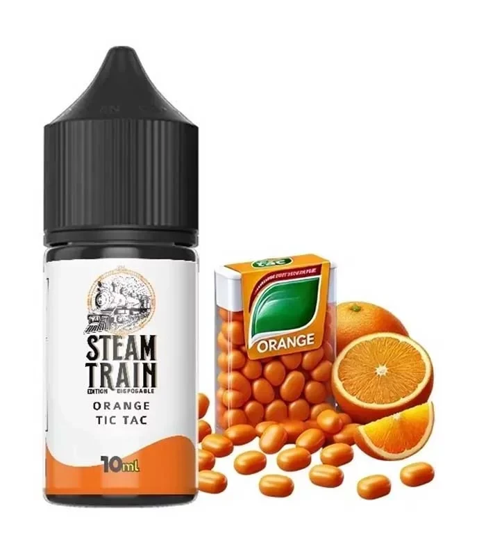 Steam Train Disposable Edition Orange Tic-Tac 10/30mll-9c0488