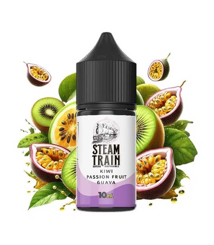 Steam Train Disposable Edition Kiwi Passion Fruit Guava 10/30ml-18e4c9
