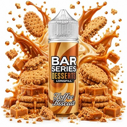 Bar Series Toffee Biscuit 10ml/120ml-4521f1