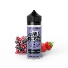 Steam Train Flavor Shot Red Berries Slash Old Station Series 120ml-e02610