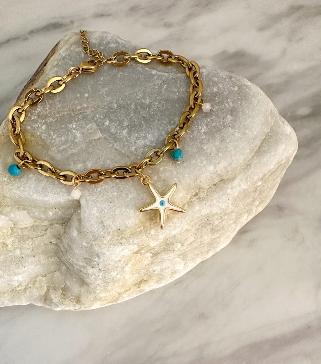 Sea star bracelet