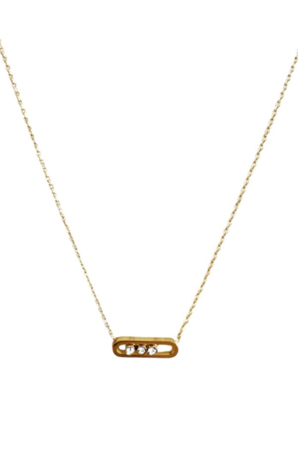 Scrolling necklace