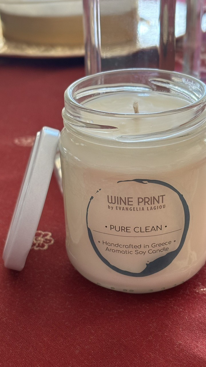Pure and clean glass jar