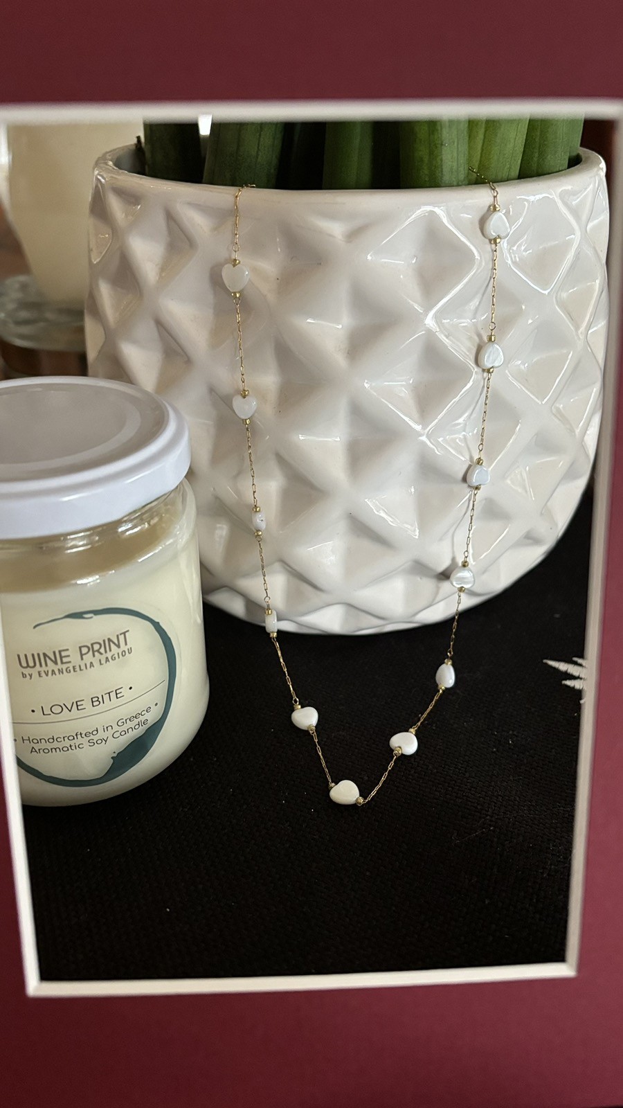 Small hearts chain