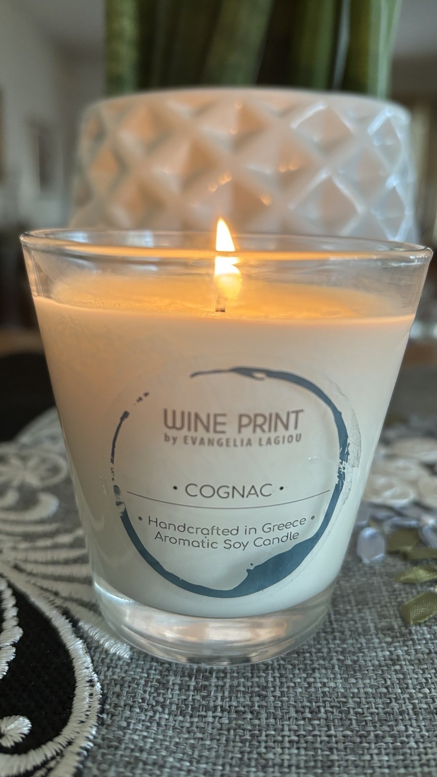 Cognac open glass