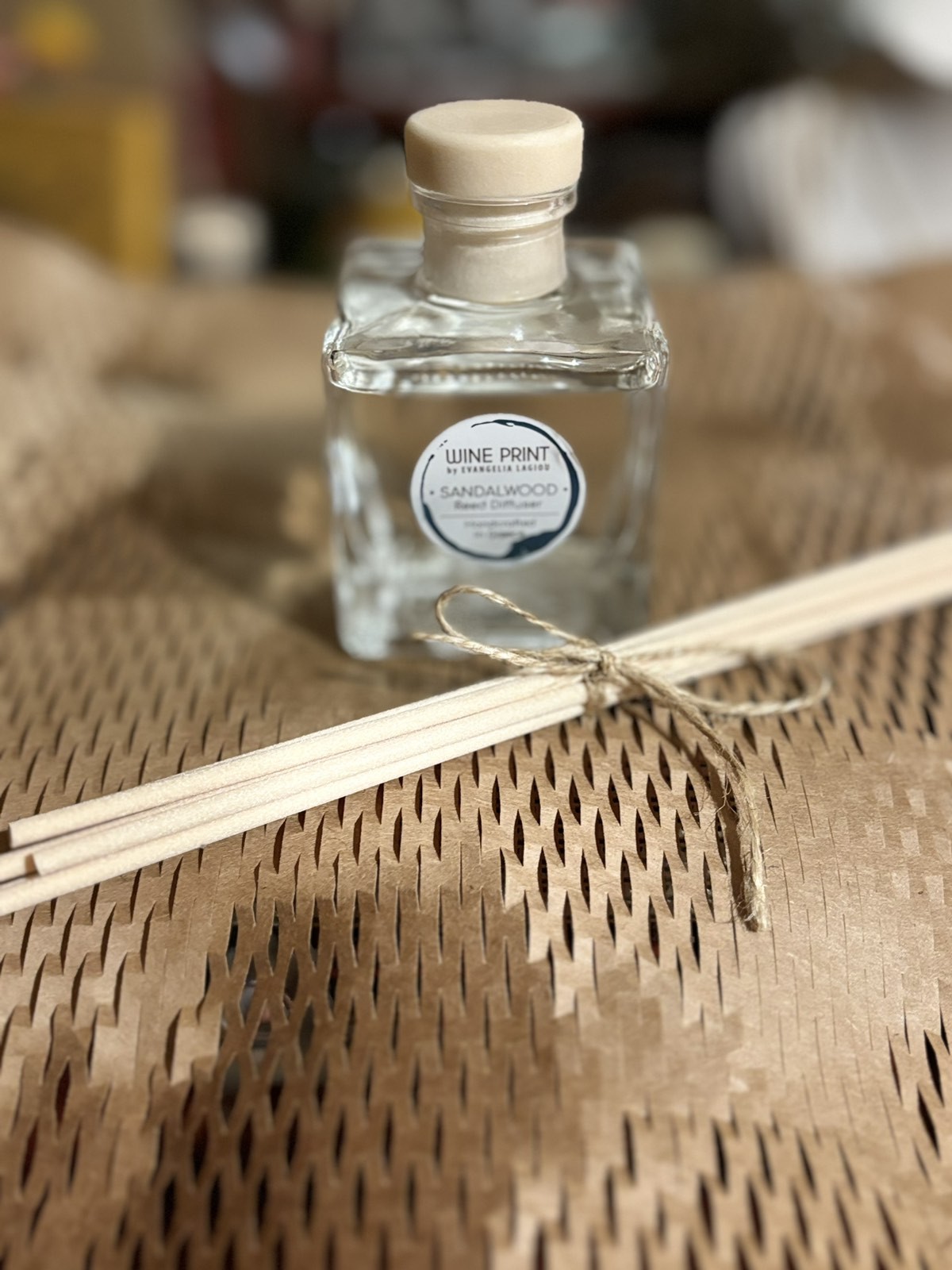 Qubic διάφανος reed diffuser
