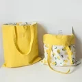 Canvas Shopping Tote Bag- Τσάντα υφασμάτινη διπλής όψεως