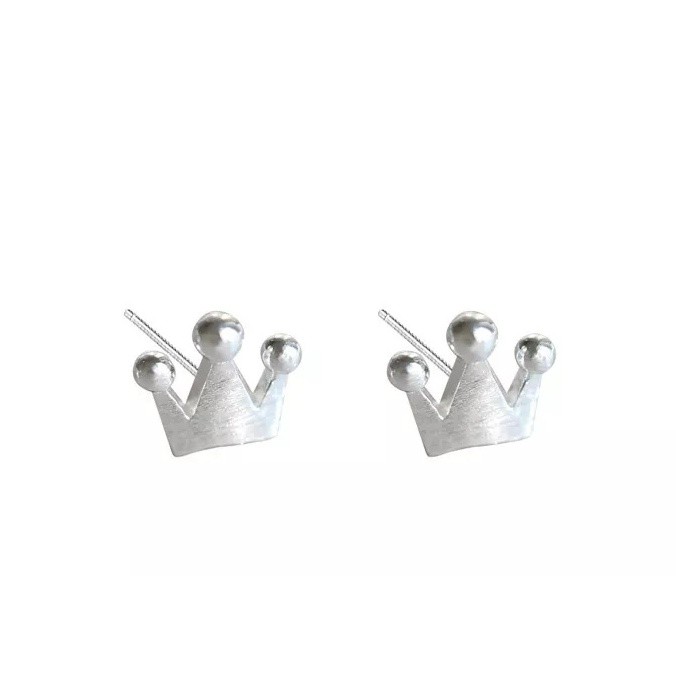 Crownme silver earings