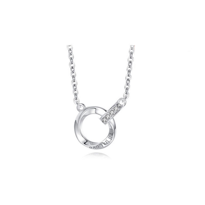 "Aion" Silver 925 Eternity Necklace