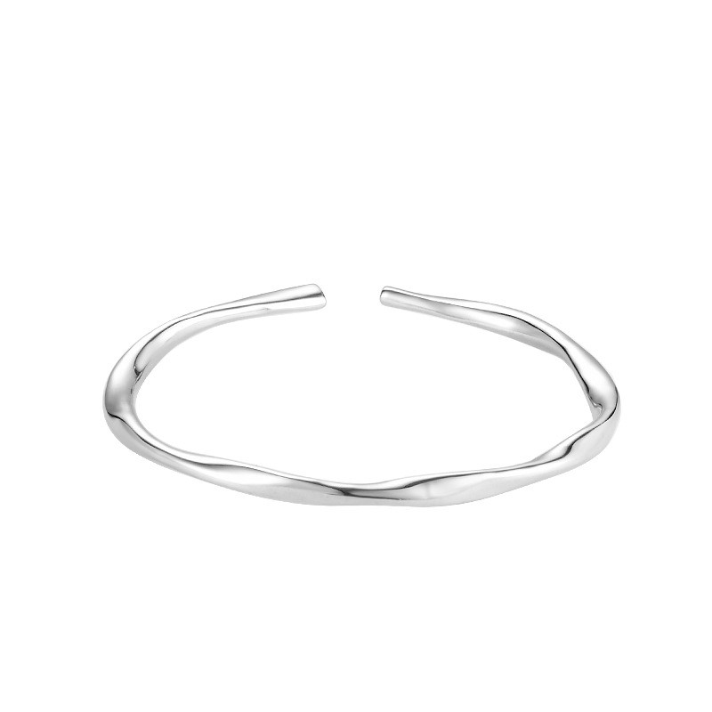 "Lexi" 999 Silver-plated Fashionista Cuff Bracelet