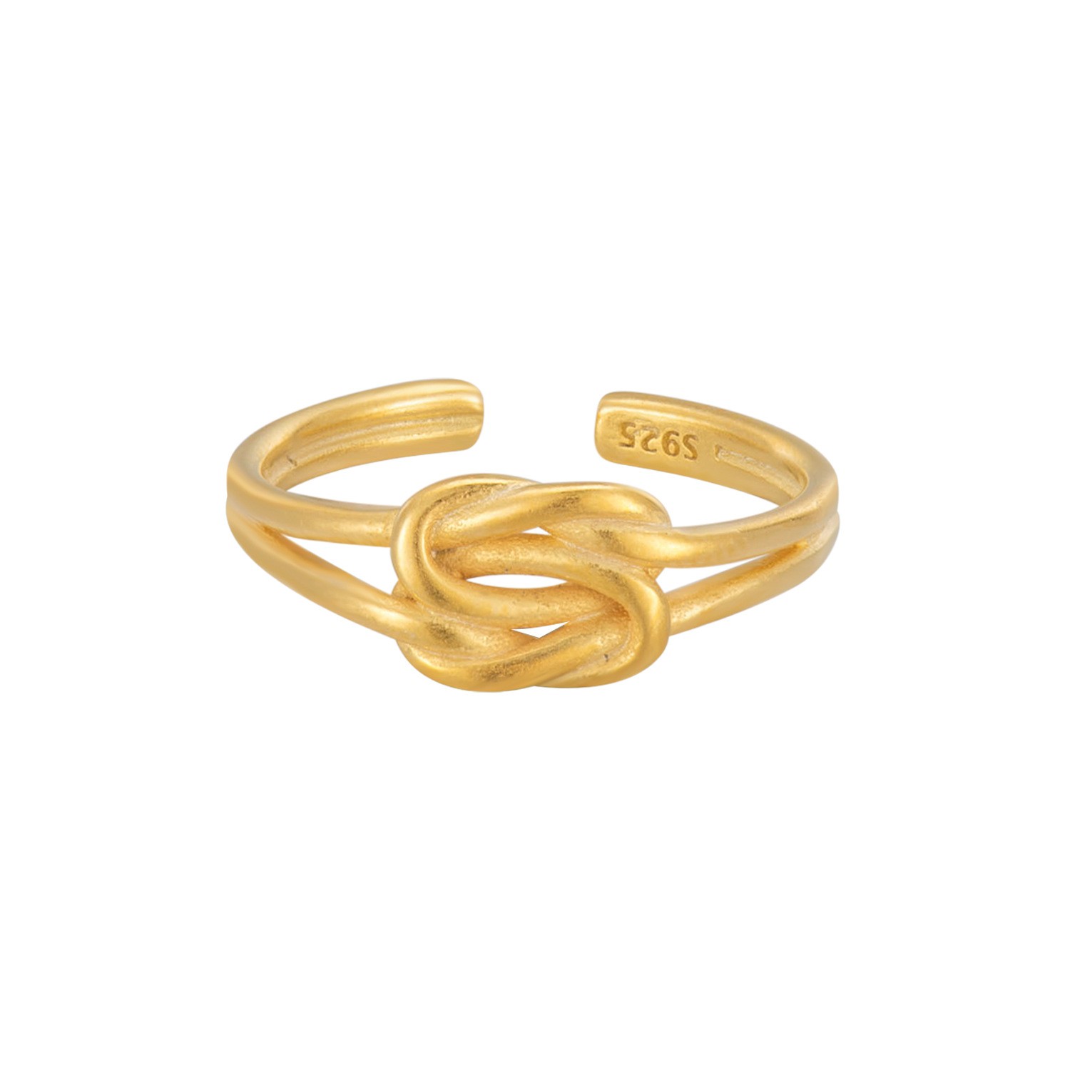 "Clémence" 18K Golden S925 Ring