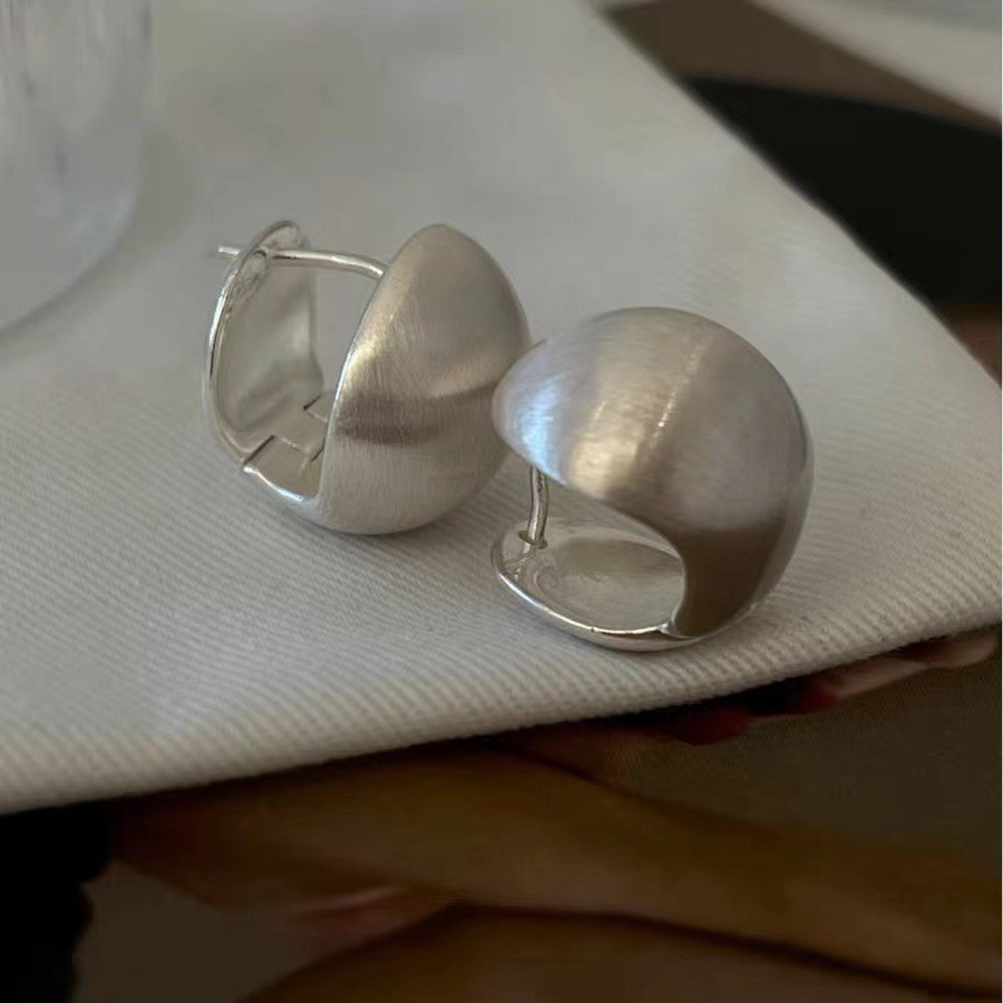 "Moda" Silver-plated Statement Earrings