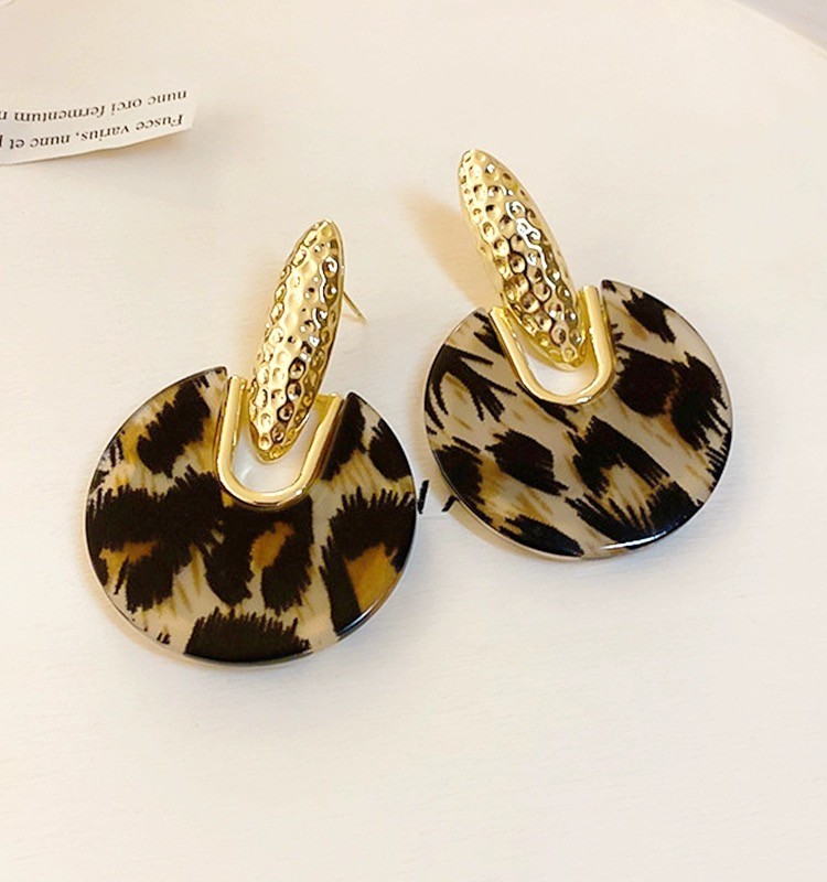 "Animale" Acrylic Retro Fashion S925 Earrings