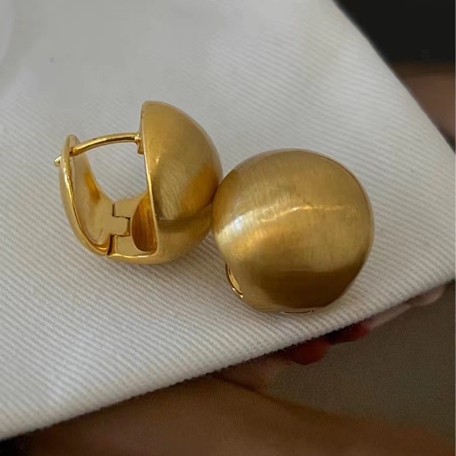 "Moda" 18K Gold-plated Statement Earrings