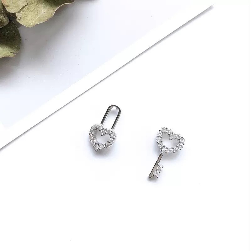 "Clé" Silver 925 Fashionista Earrings