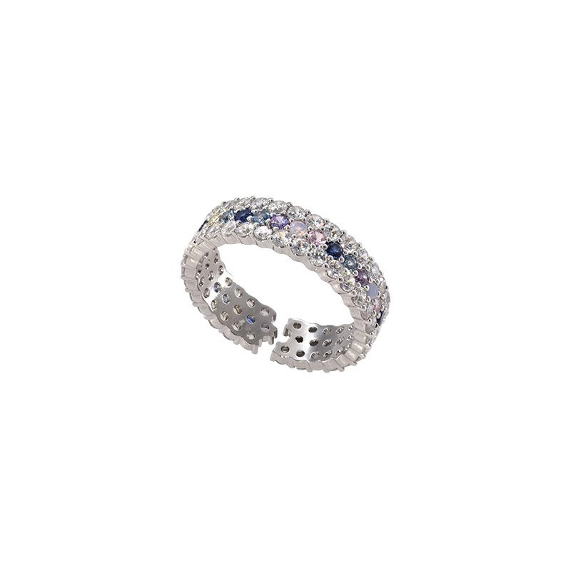 "Brillar" Zircon Silver 925 Ring