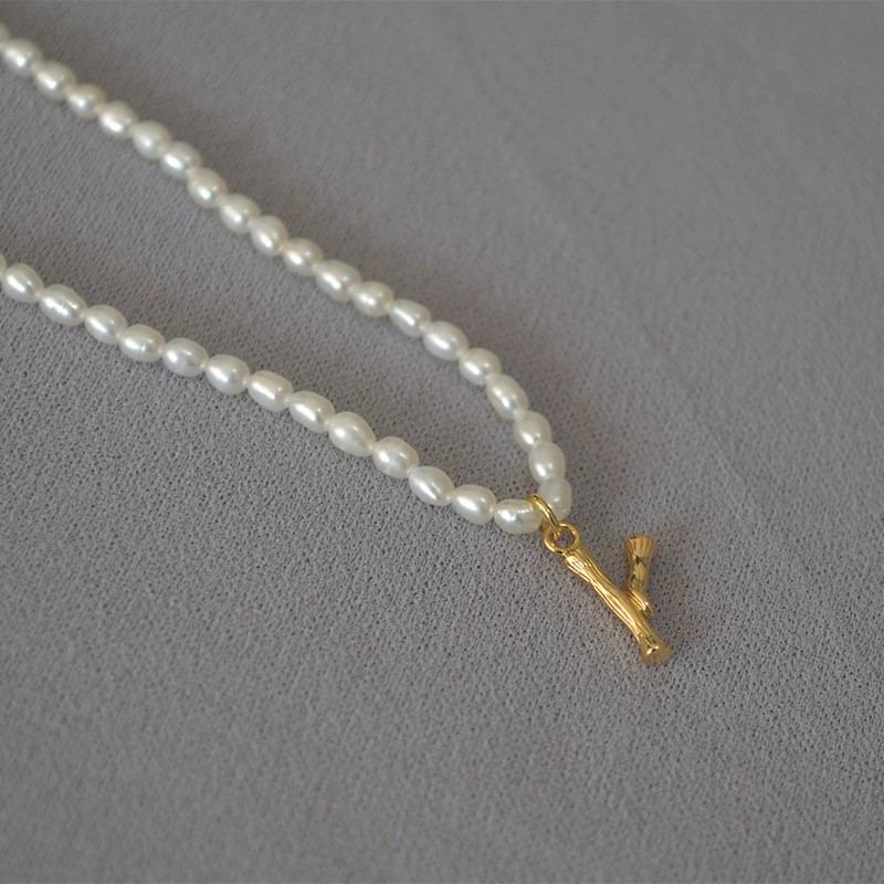 "YORS" Freshwater Pearl 18K Gold-plated S925 Necklace