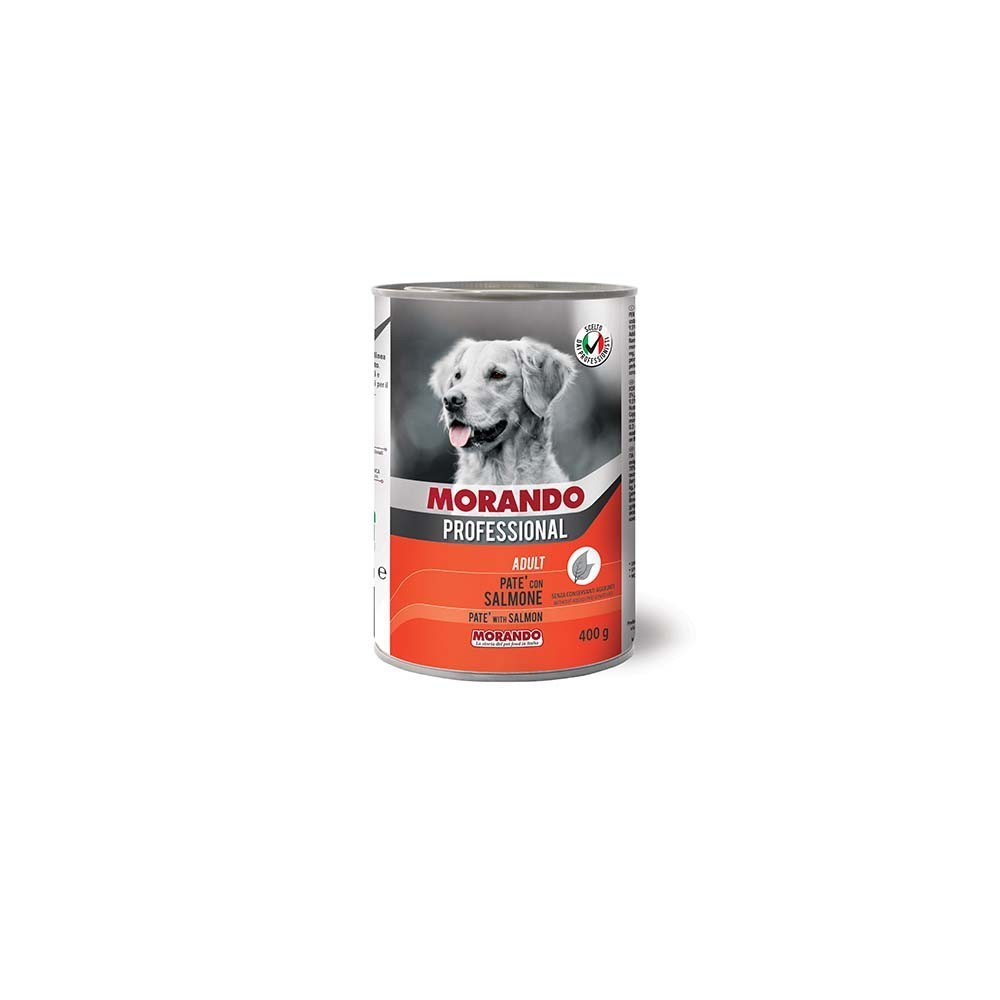 Morando Professional Dog Πατέ Σολομός 400gr