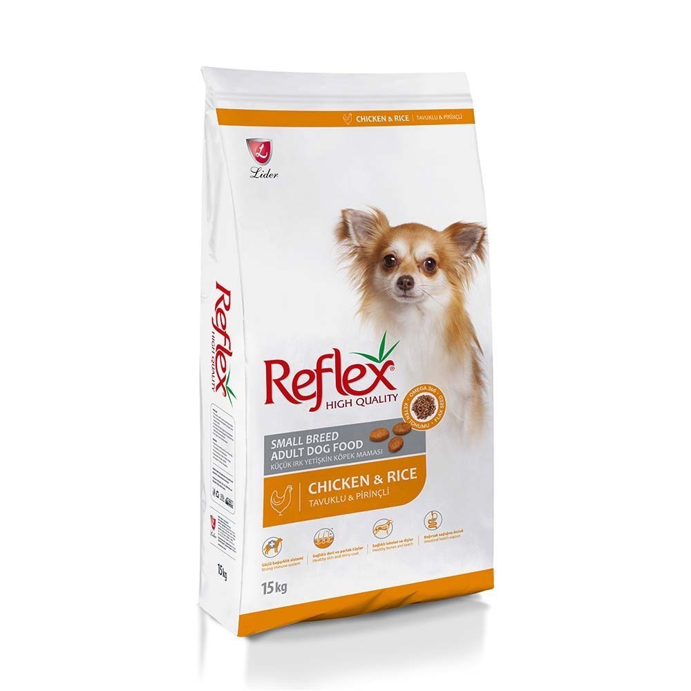 REFLEX ADULT SMALL BREED DOG CHICKEN Ξηρά τροφή για ενήλικους σκύλους μικρόσωμων φυλών, με κοτόπουλο 15kg