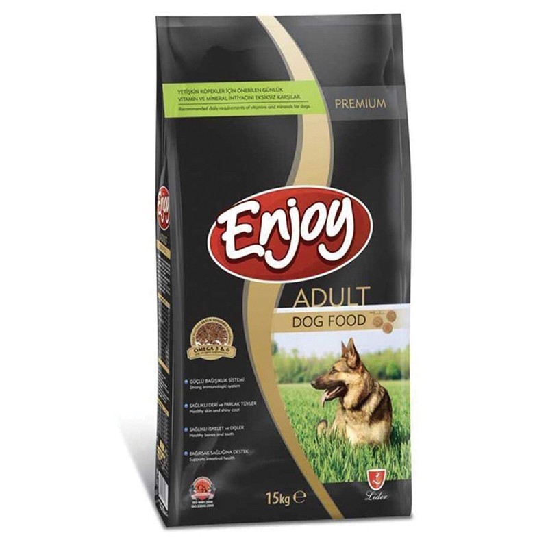 ENJOY ADULT DOG MULTICOLOR ΚΟΤΟΠΟΥΛΟ Ξηρά τροφή για ενήλικους σκύλους όλων των φυλών, με κοτόπουλο 15kg