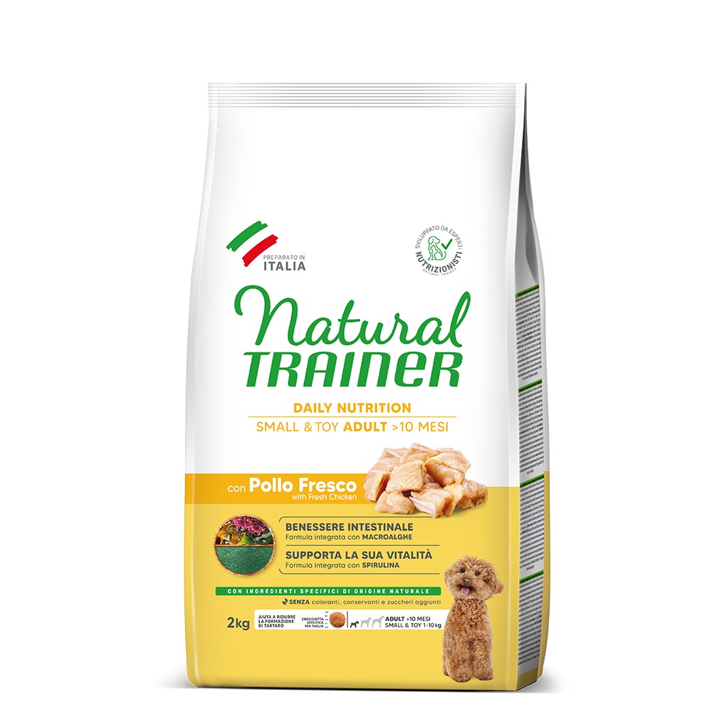 NATURAL TRAINER SMALL & TOY ADULT- Fresh Chicken 2kg