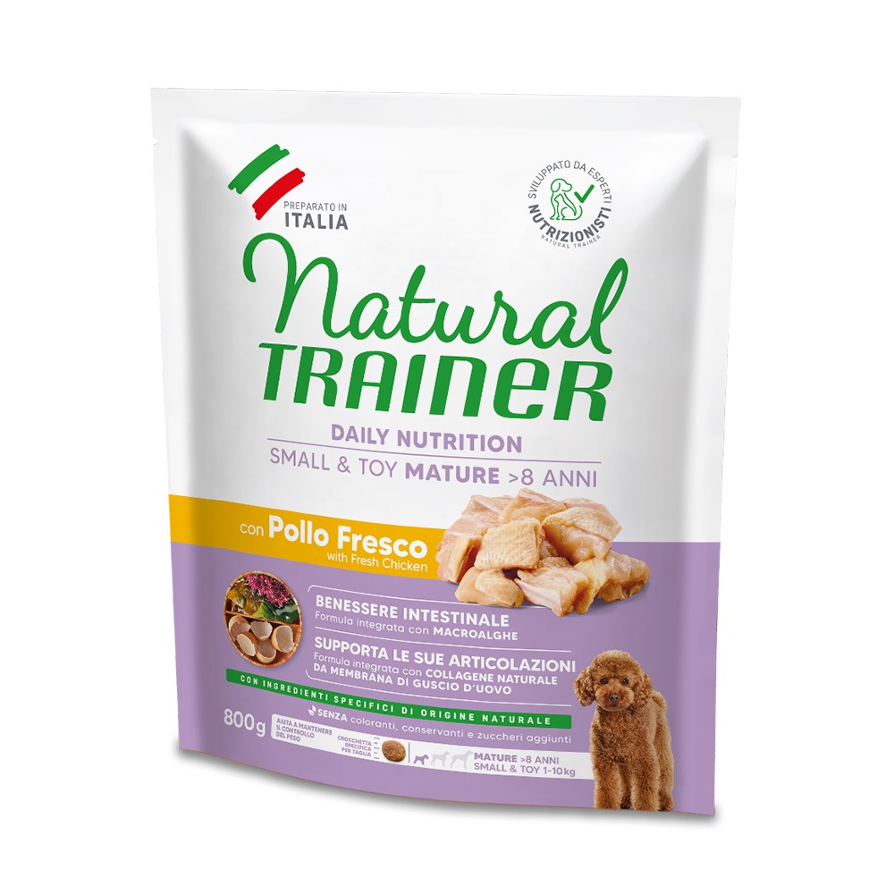 NATURAL TRAINER SMALL & TOY MATURE- Fresh Chicken 800gr