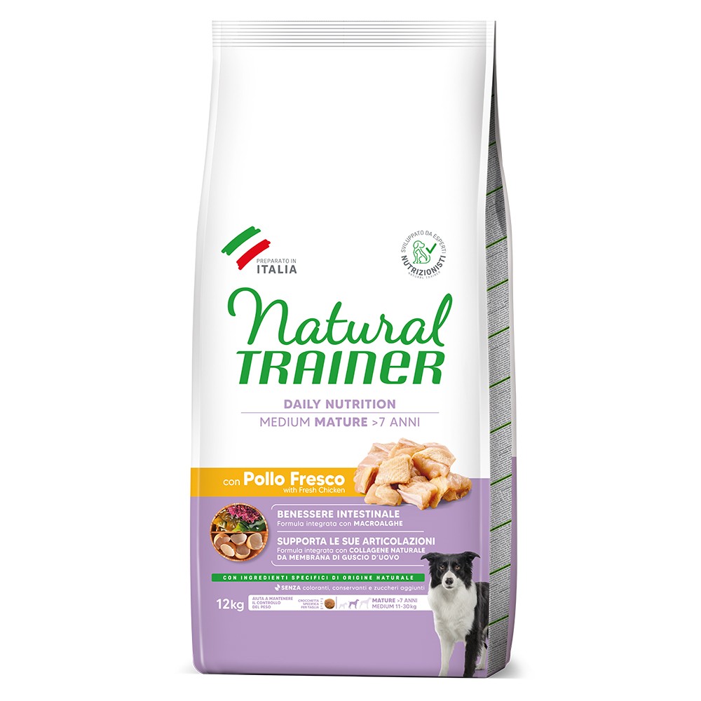 NATURAL TRAINER MEDIUM MATURITY- Fresh Chicken 12kg