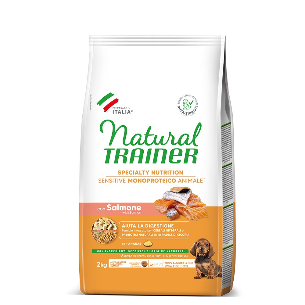 NATURAL TRAINER SENSITIVE PUPPY & JUNIOR MINI Salmon 2kg