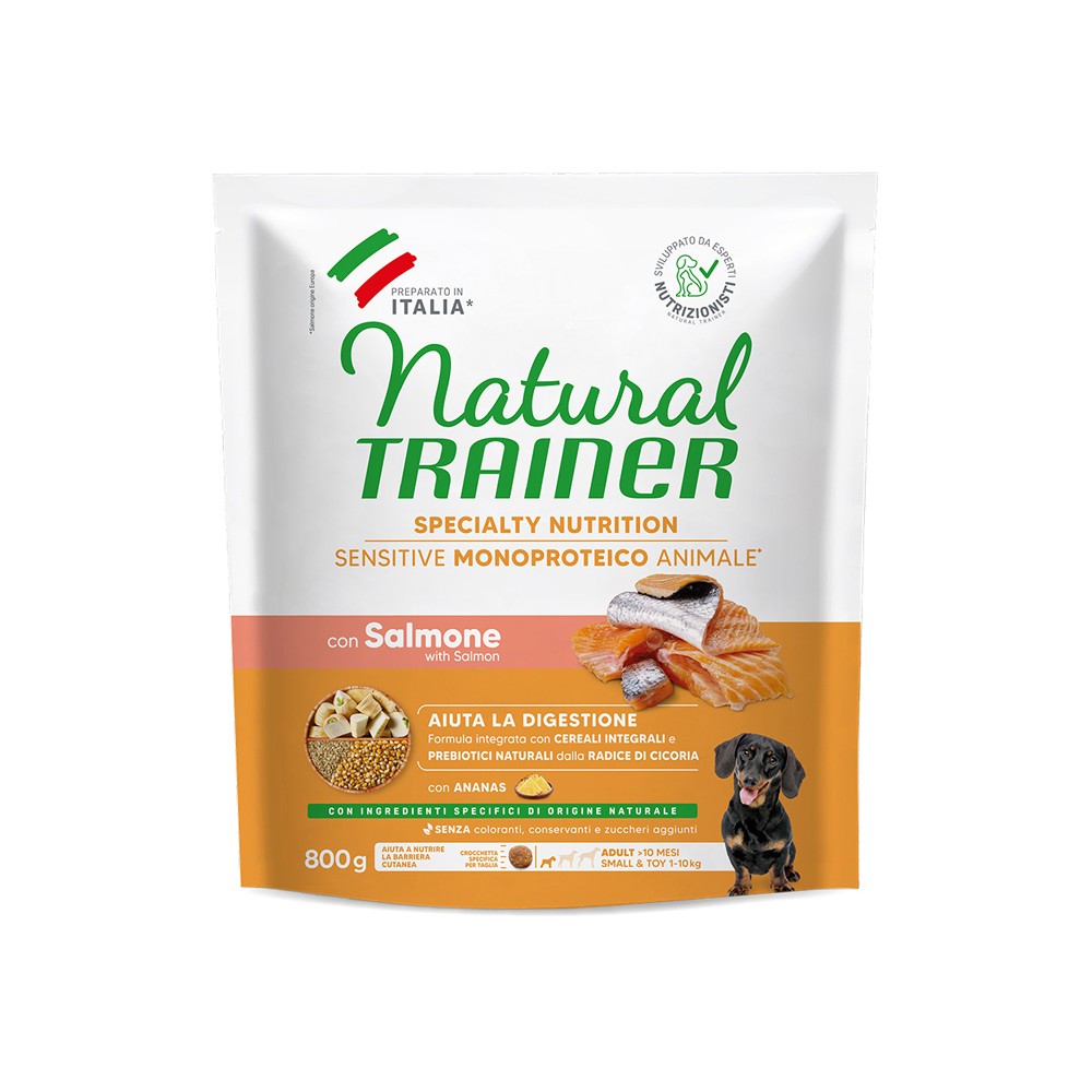 NATURAL TRAINER SENSITIVE ADULT MINI Salmon 800gr
