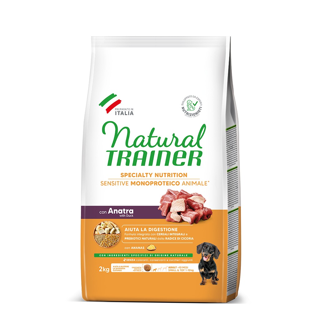 NATURAL TRAINER SENSITIVE ADULT MINI Duck 2kg