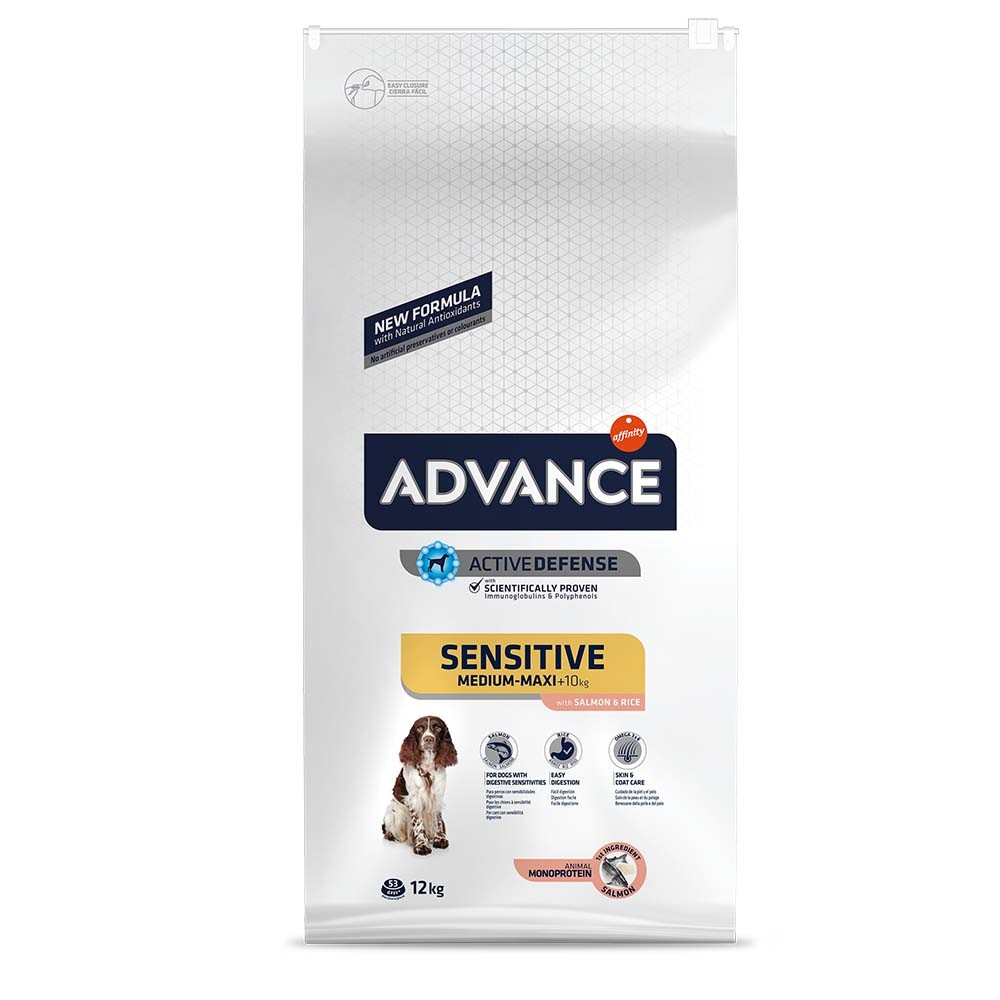 ADVANCE SENSITIVE- MEDIUM/ MAXI 12kg
