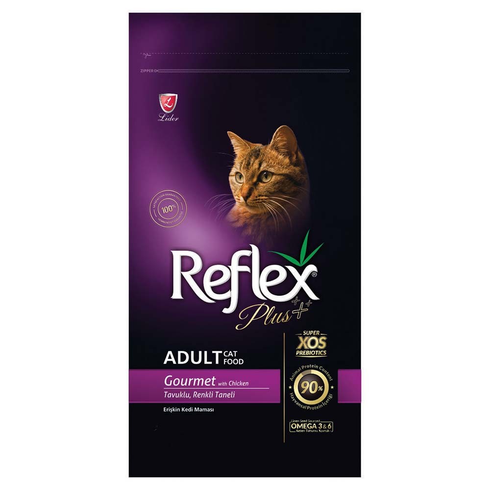 REFLEX PLUS Adult Gourmet Multicolor 15kg