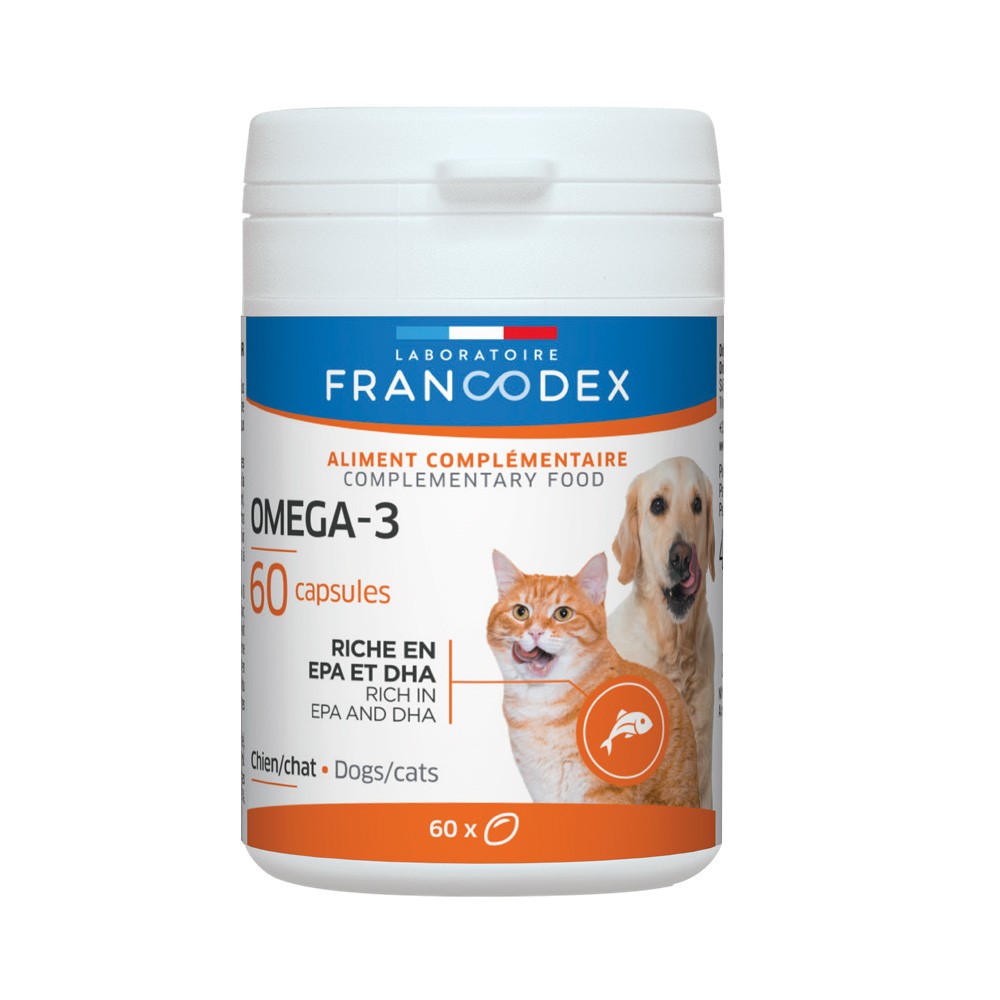 Francodex Omega-3 κάψουλες για σκύλους και γάτες