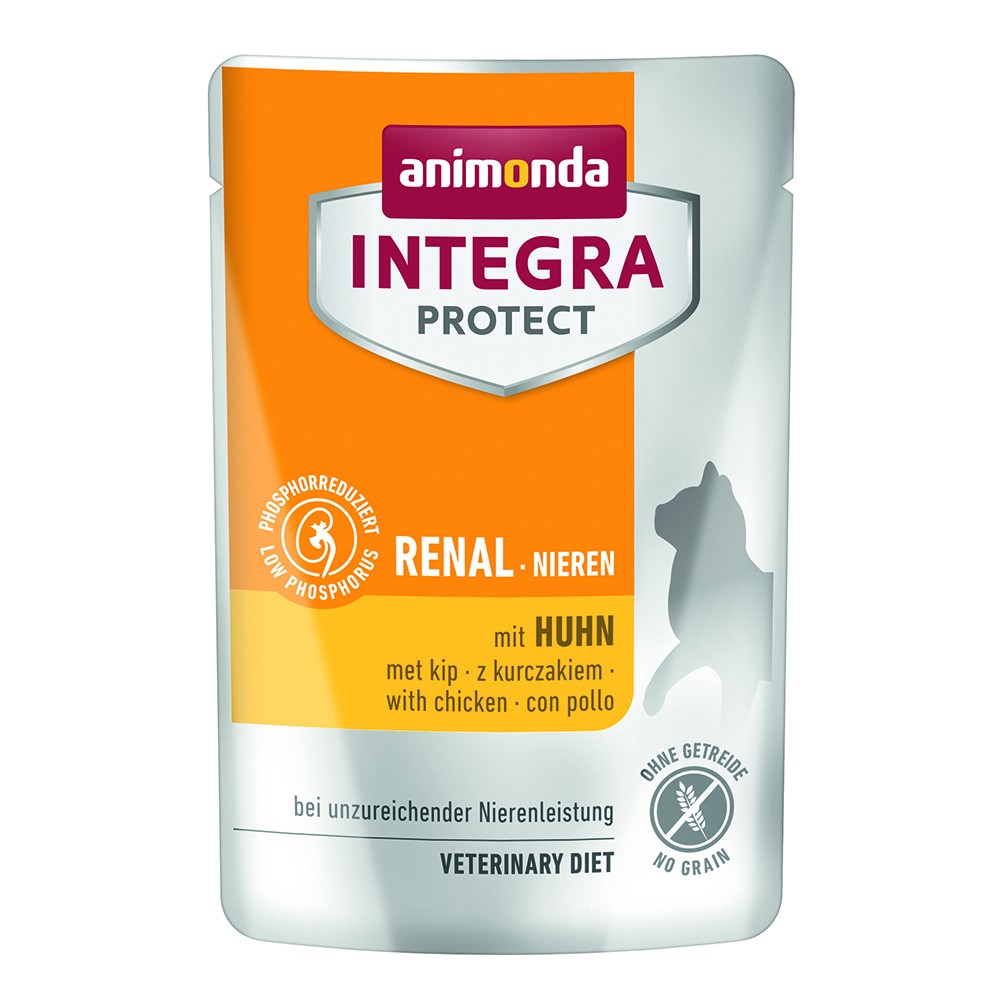 ANIMONDA INTEGRA Renal Pouch Κοτόπουλο (24x85gr)