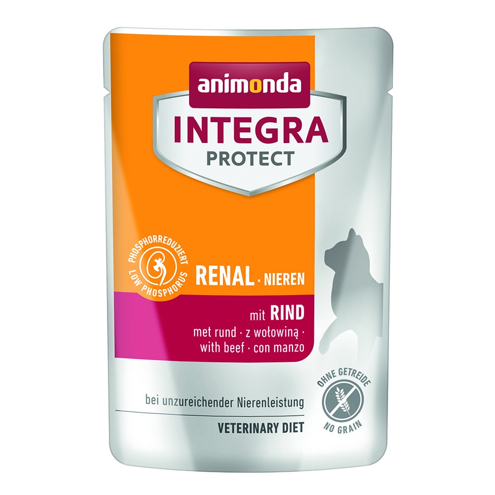ANIMONDA INTEGRA Renal Pouch Βοδινό (24x85gr)
