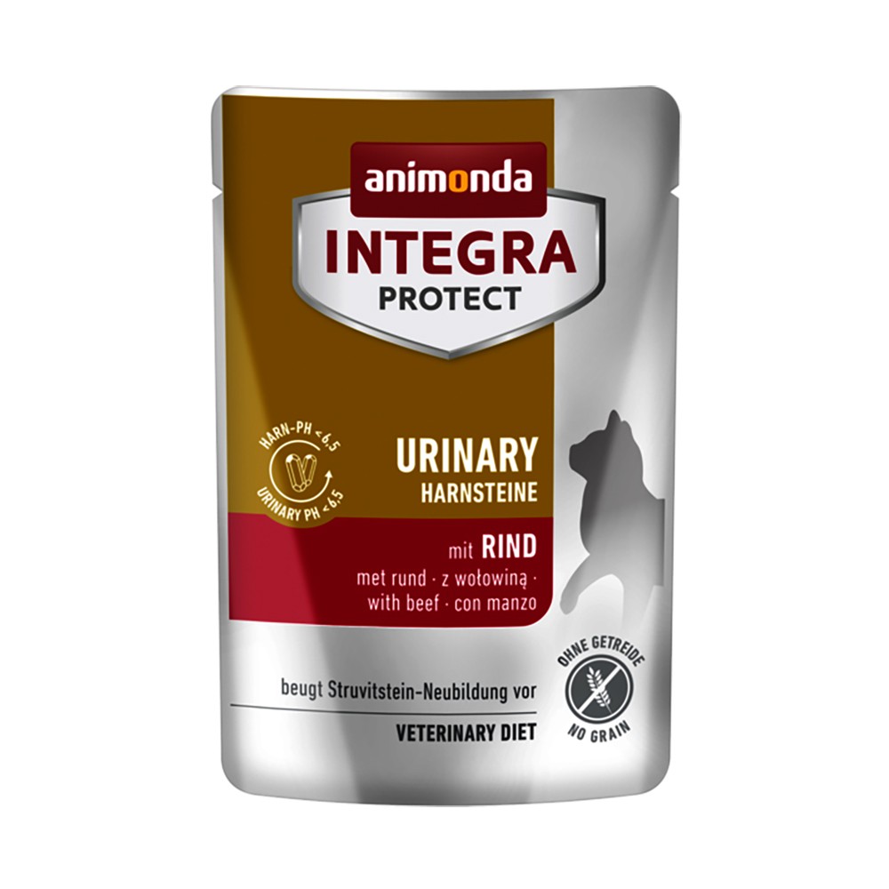 ANIMONDA INTEGRA Urinary Struvit Pouch - Βοδινό (24x85gr)