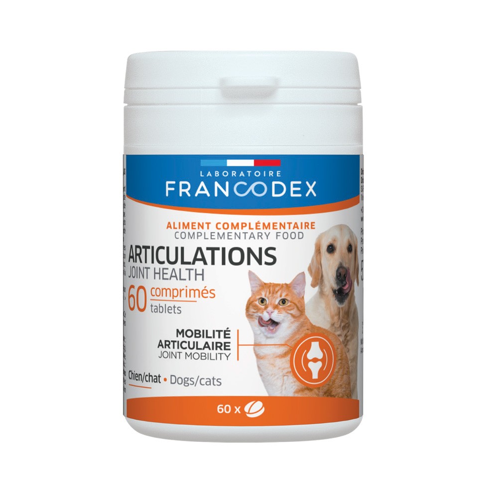 Francodex Joint Health Συμπλήρωμα Διατροφής Σκύλου & Γάτας για Αρθρώσεις 60 Δισκία