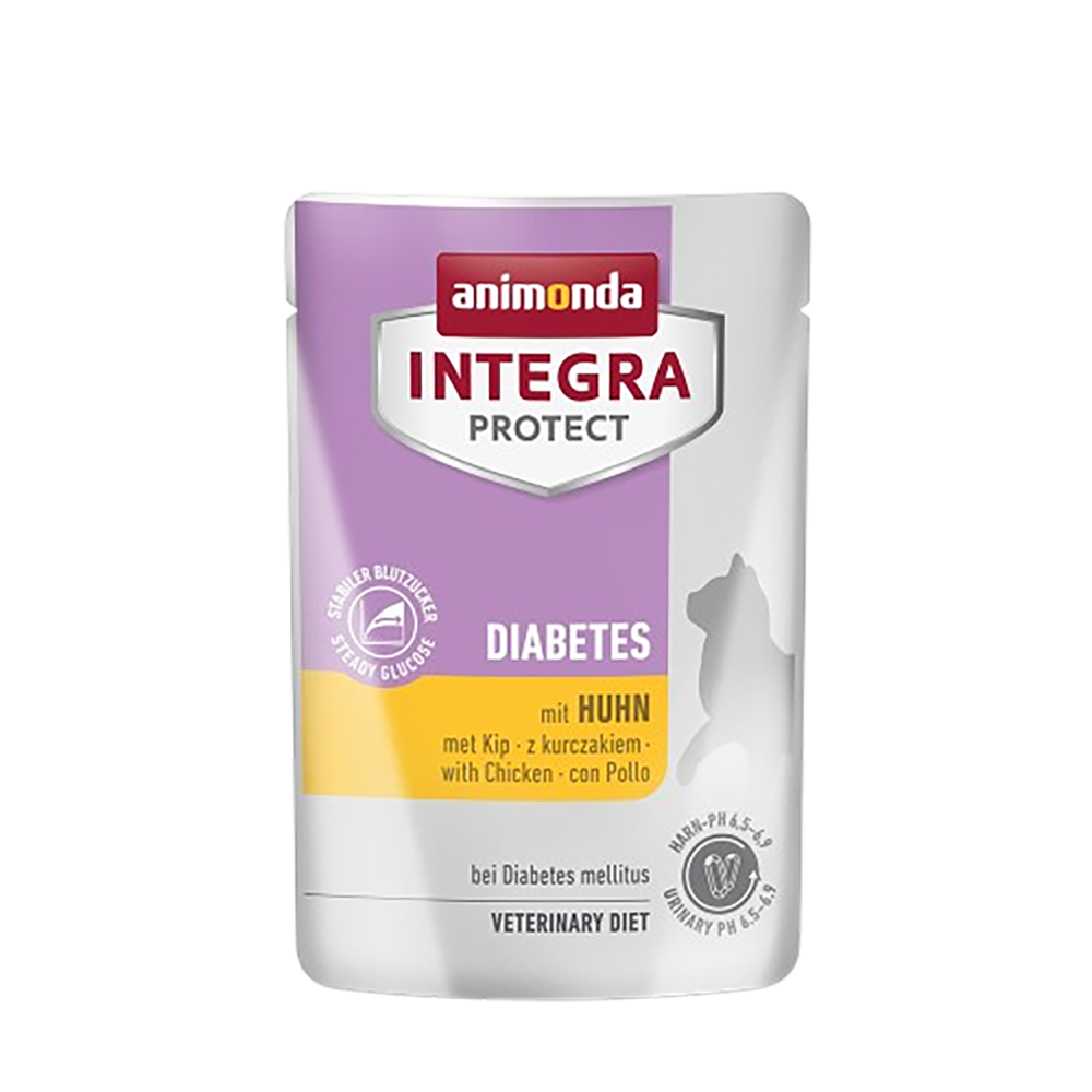 ANIMONDA INTEGRA Diabetes Κοτόπουλο (24x85gr)
