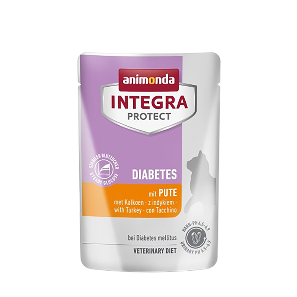 ANIMONDA INTEGRA Diabetes Γαλοπούλα (24x85gr)